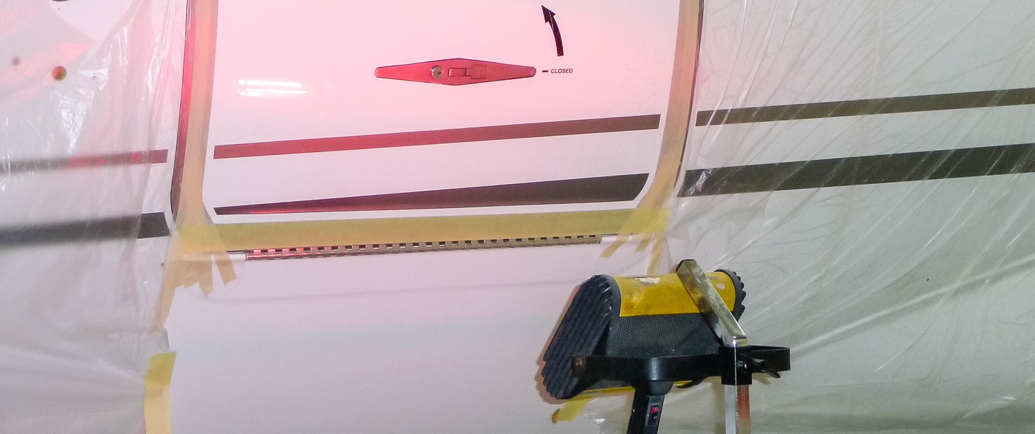 Attention to Detail mobile smart repairs aviation smart repairs to private jet image by Ian Skelton Photography