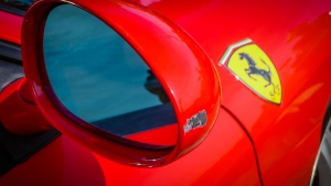 Attention to Detail mobile smart repairs paint scratch tidy ups to ferrari mirror image by Ian Skelton Photography